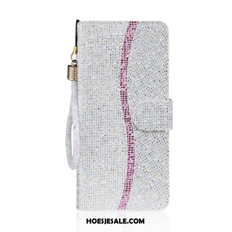 Folio-hoesje iPhone 17 Pro Telefoonhoesje Glamour