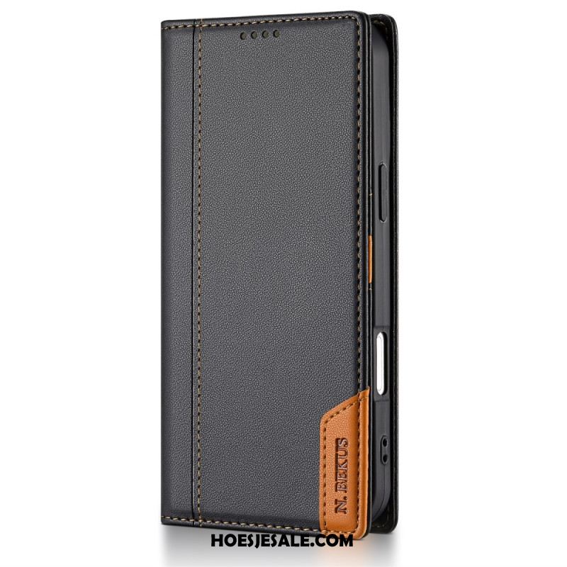 Folio-hoesje iPhone 17 Rfid-blokkering N.bekus