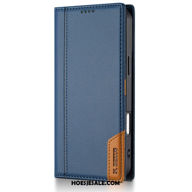 Folio-hoesje iPhone 17 Rfid-blokkering N.bekus