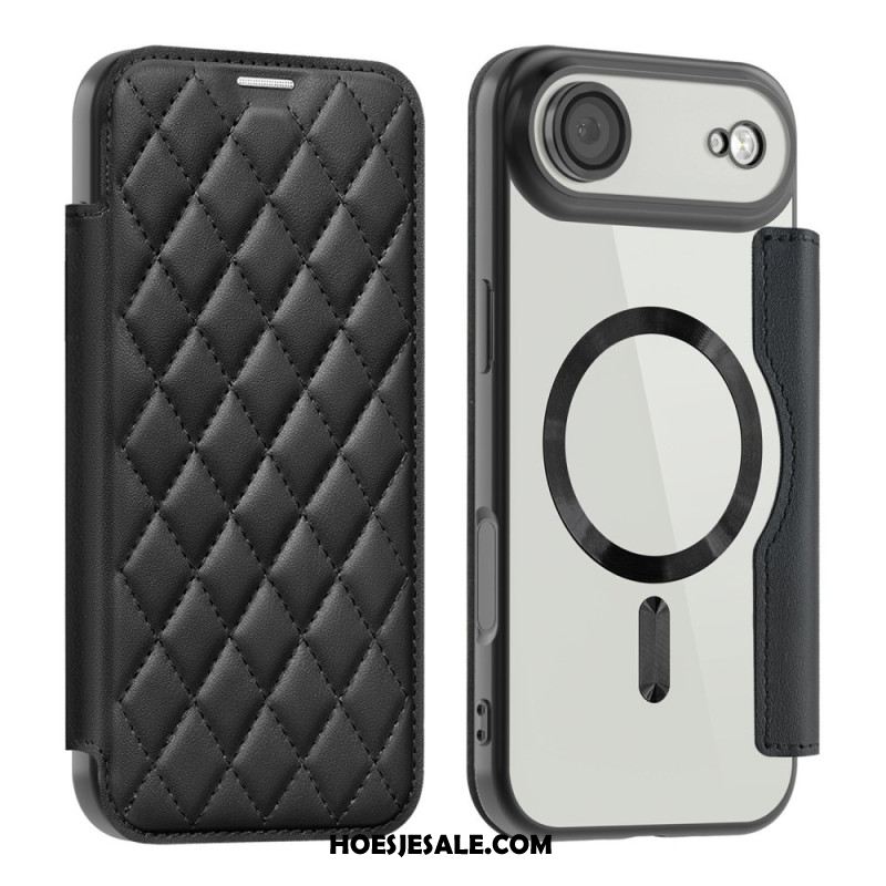 Folio-hoesje iPhone Air Magsafe-compatibel Gewatteerd Bescherming Hoesje