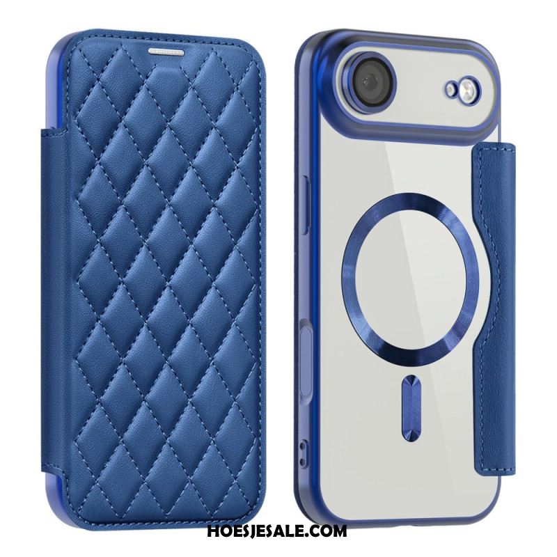 Folio-hoesje iPhone Air Magsafe-compatibel Gewatteerd Bescherming Hoesje