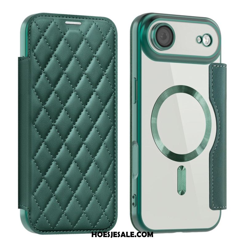 Folio-hoesje iPhone Air Magsafe-compatibel Gewatteerd Bescherming Hoesje