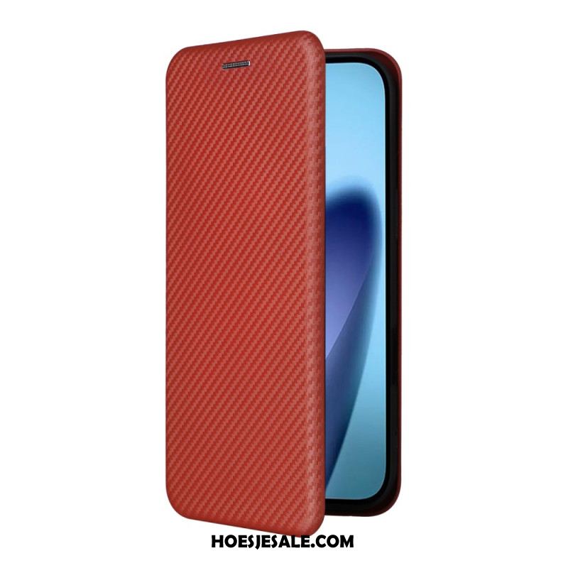 Folio-hoesje iPhone Air Telefoonhoesje Koolstofvezel