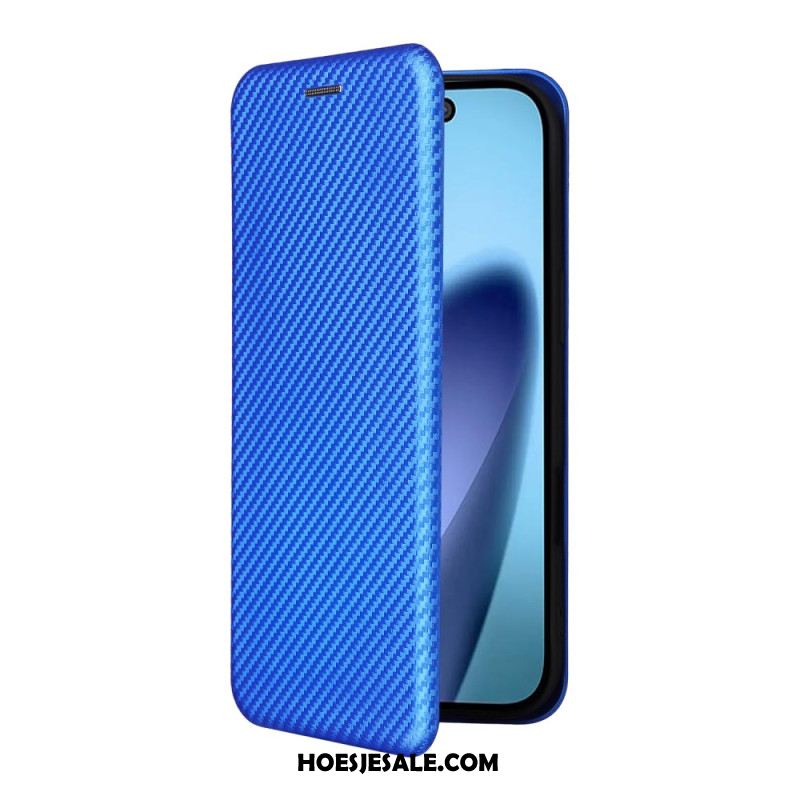 Folio-hoesje iPhone Air Telefoonhoesje Koolstofvezel