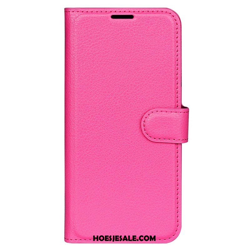 Folio-hoesje voor Moto E40 / E30 / E20 Klassiek