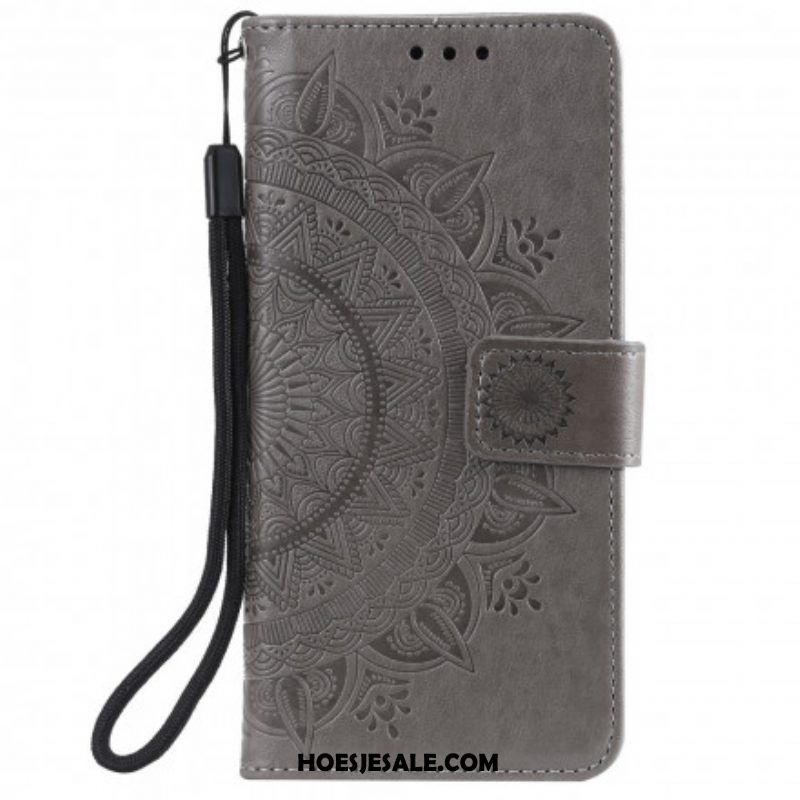 Folio-hoesje voor Moto G50 Zon Mandala