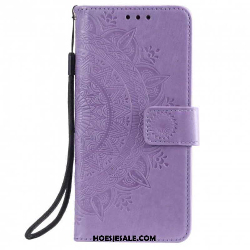 Folio-hoesje voor Moto G50 Zon Mandala