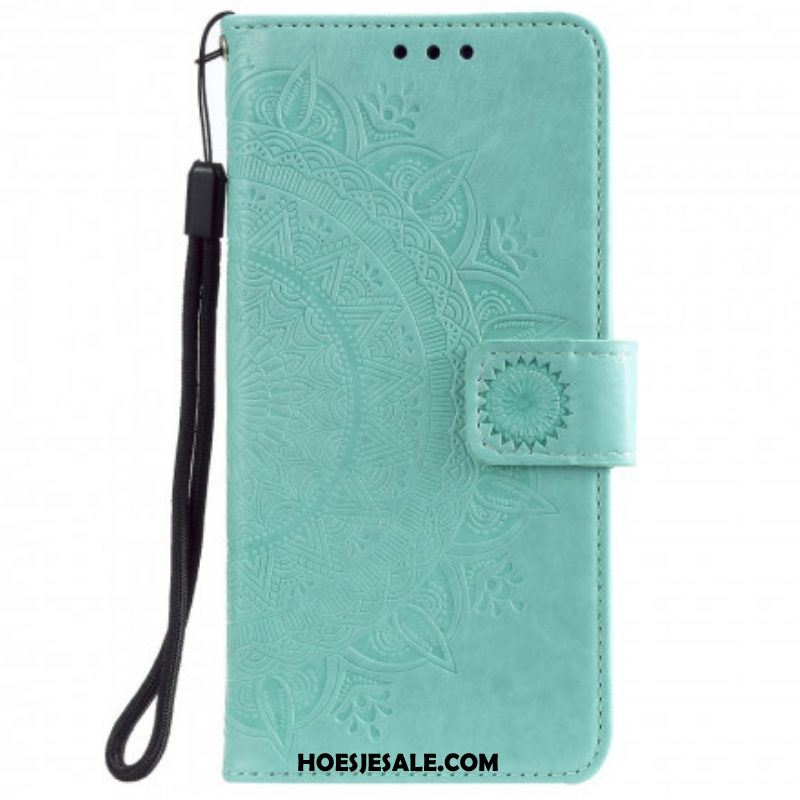 Folio-hoesje voor Moto G50 Zon Mandala