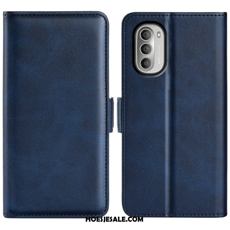 Folio-hoesje voor Moto G51 5G Flip Case Dubbele Klep