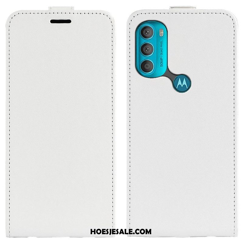 Folio-hoesje voor Moto G71 5G Flip Case Retro Opvouwbaar