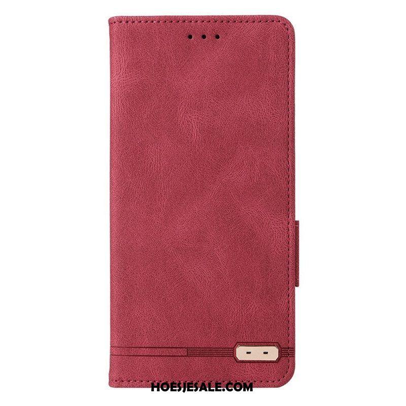 Folio-hoesje voor OnePlus 10 Pro 5G Luxe Finesse