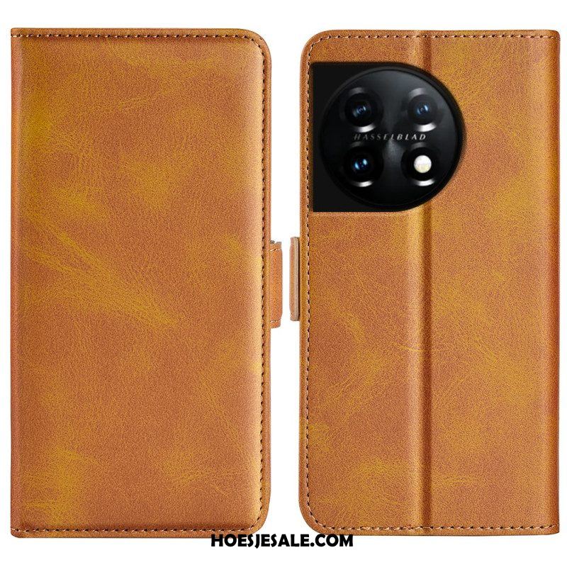 Folio-hoesje voor OnePlus 11 5G Flip Case Dubbele Klep