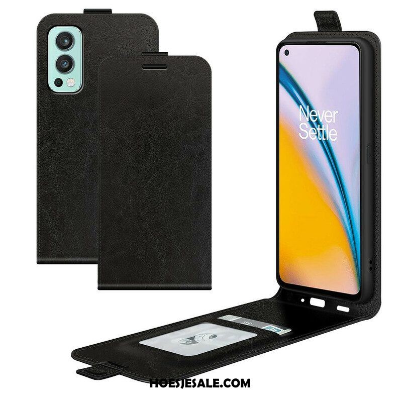 Folio-hoesje voor OnePlus Nord 2 5G Flip Case Retro Opvouwbaar