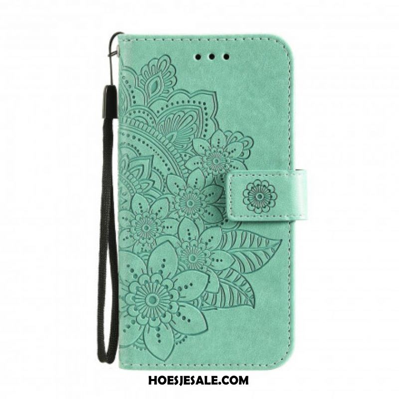 Folio-hoesje voor Oppo A94 5G Bloemmandala