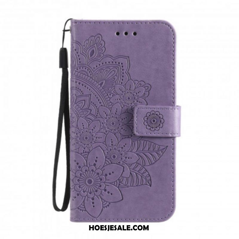 Folio-hoesje voor Oppo A94 5G Bloemmandala