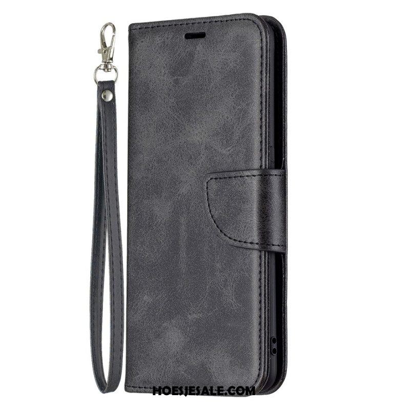 Folio-hoesje voor Oppo Find X3 Lite Flip Case Gladde Flap Schuin