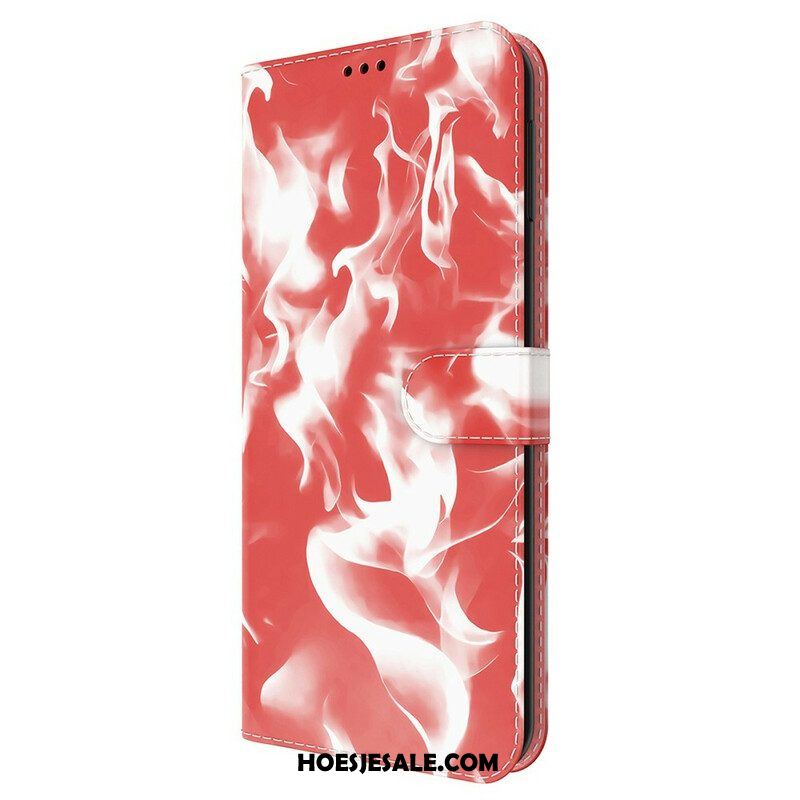 Folio-hoesje voor Oppo Find X3 Neo Abstract Patroon