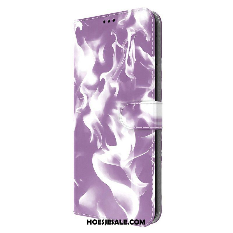 Folio-hoesje voor Oppo Find X3 Neo Abstract Patroon