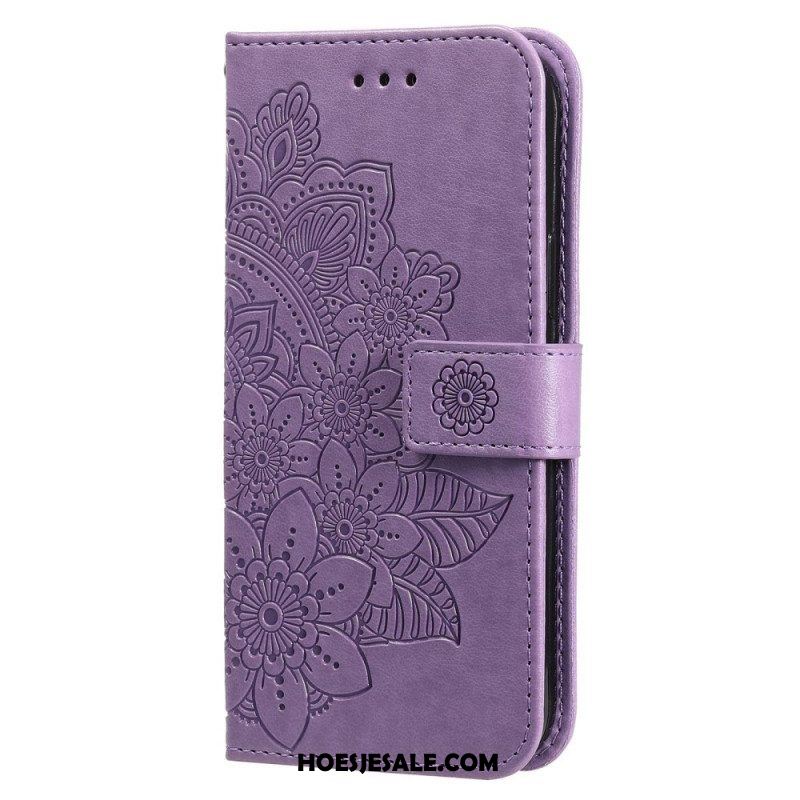 Folio-hoesje voor Oppo Find X5 Lite Mandala Met Koord