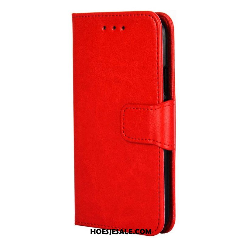 Folio-hoesje voor Oppo Find X5 Pro Retro Lederen Stijl