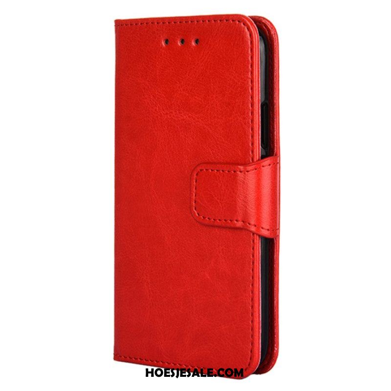 Folio-hoesje voor Oppo Find X5 Vintage Kunstleer