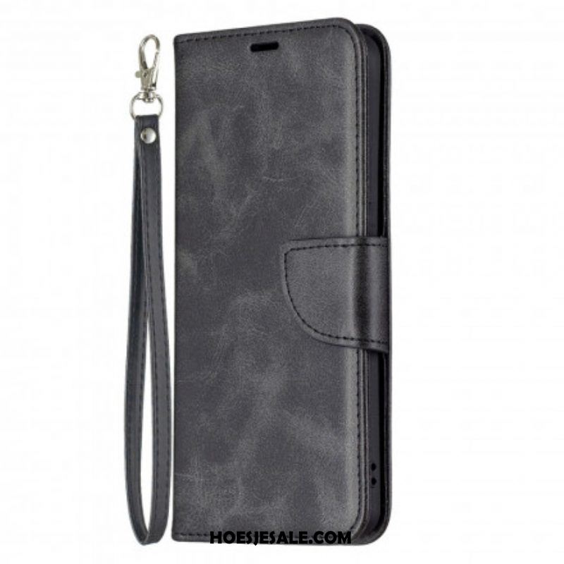 Folio-hoesje voor Oppo Reno 6 5G Flip Case Gladde Flap Schuin