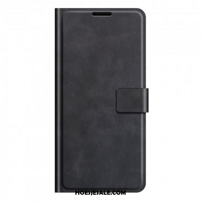 Folio-hoesje voor Oppo Reno 6 5G Slank Extreem Leereffect