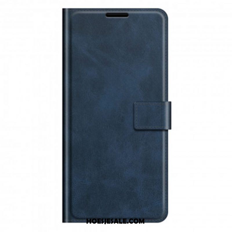 Folio-hoesje voor Oppo Reno 6 5G Slank Extreem Leereffect