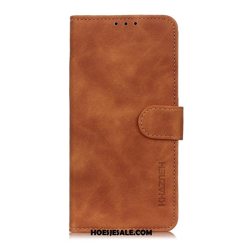 Folio-hoesje voor Samsung Galaxy A13 5G / A04s Design Binfen Kleur