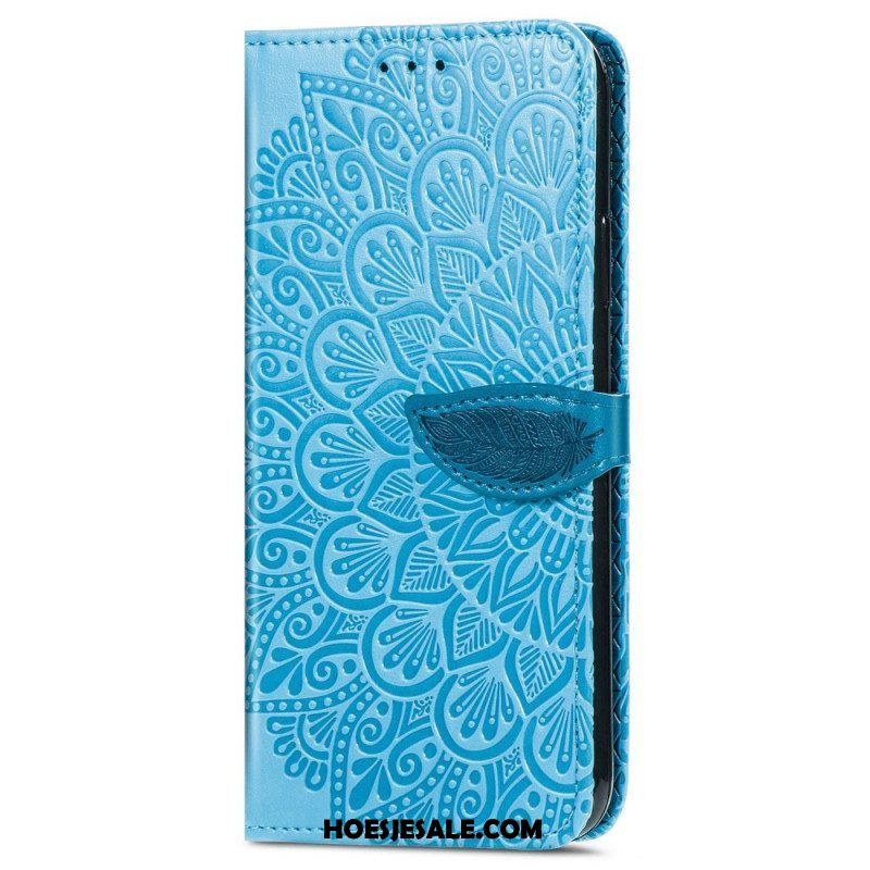 Folio-hoesje voor Samsung Galaxy A13 5G / A04s Schuine Riemsluiting