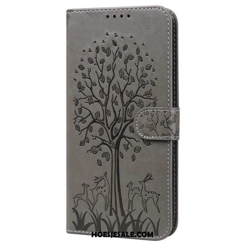 Folio-hoesje voor Samsung Galaxy A13 5G / A04s Strakke Mandala