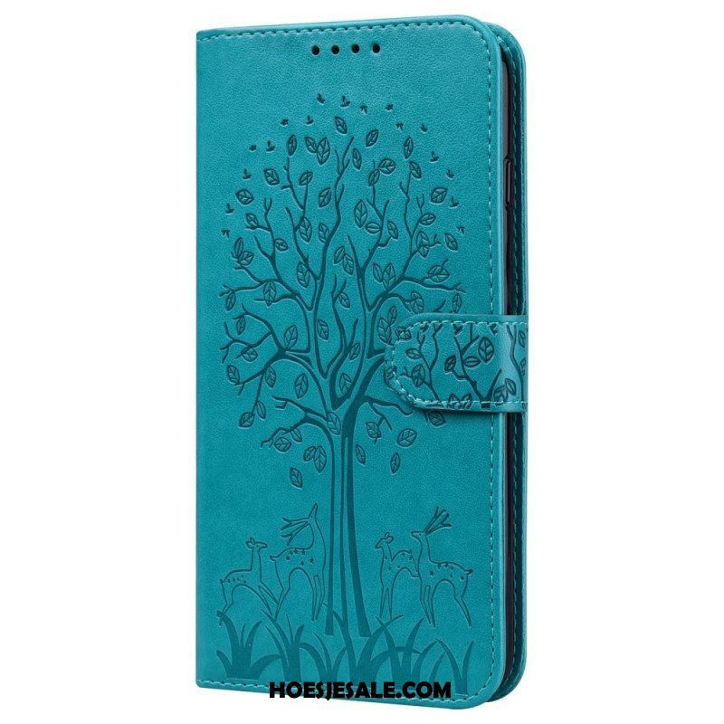 Folio-hoesje voor Samsung Galaxy A13 5G / A04s Strakke Mandala