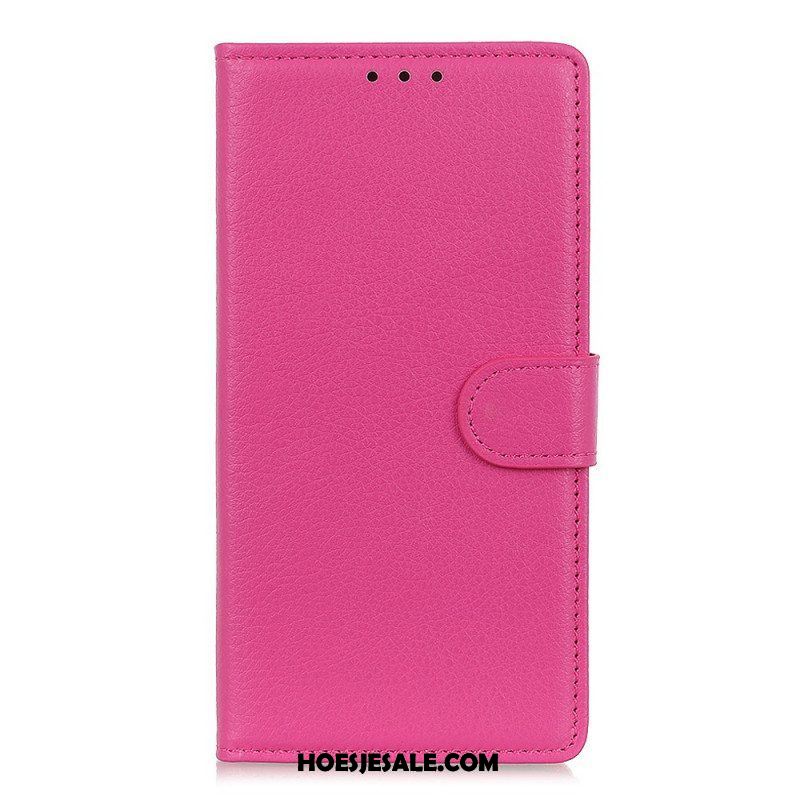 Folio-hoesje voor Samsung Galaxy A13 5G / A04s String Husky