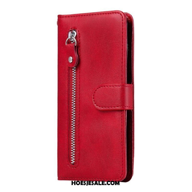 Folio-hoesje voor Samsung Galaxy A13 Driehoeken Met Lanyard