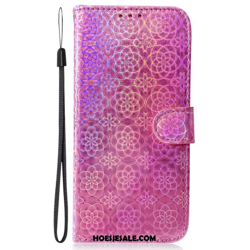 Folio-hoesje voor Samsung Galaxy A14 / A14 5G Disco-stijl