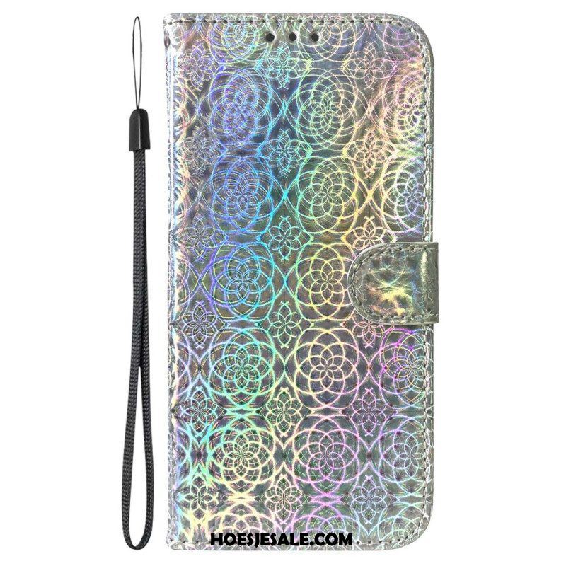 Folio-hoesje voor Samsung Galaxy A14 / A14 5G Disco-stijl