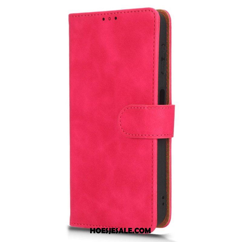 Folio-hoesje voor Samsung Galaxy A14 / A14 5G Met Ketting Tweekleurige Binfen-kleur