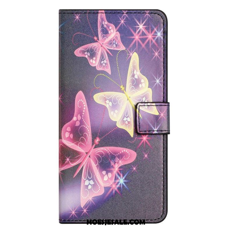 Folio-hoesje voor Samsung Galaxy A14 / A14 5G Robuust Schild