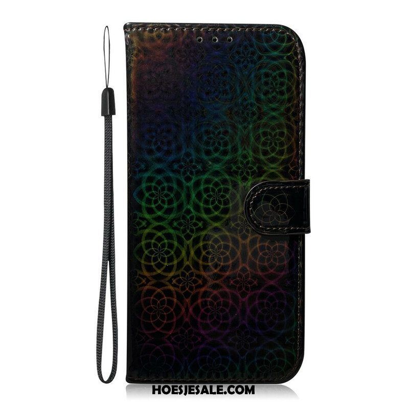 Folio-hoesje voor Samsung Galaxy A42 5G Pure Kleur