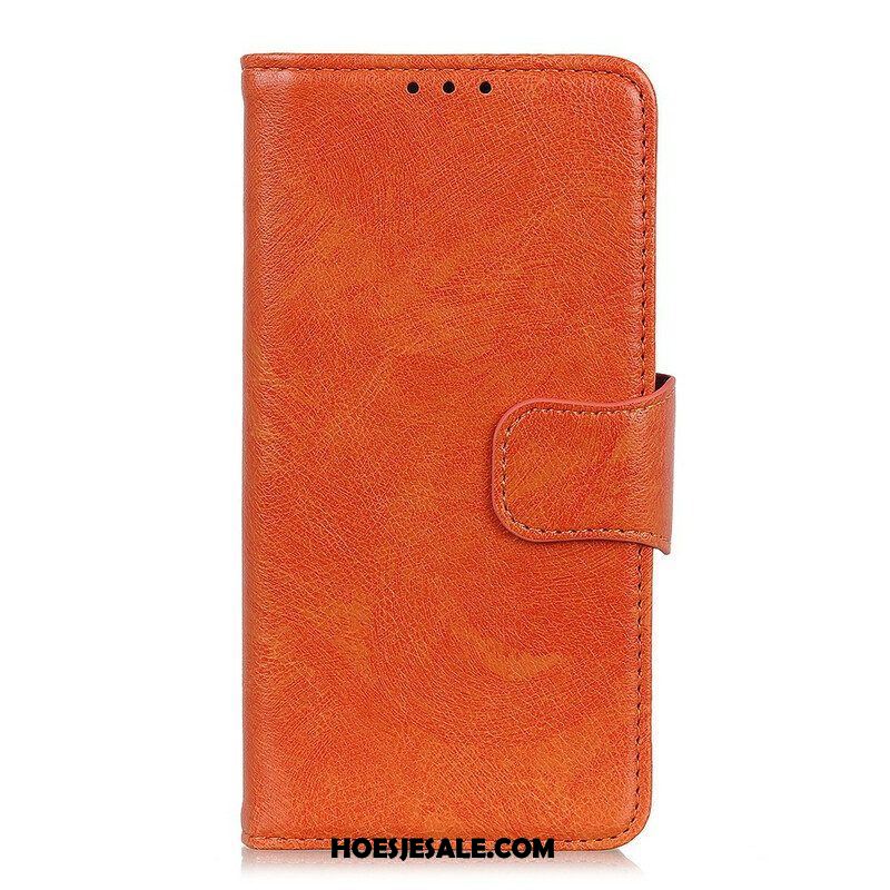 Folio-hoesje voor Samsung Galaxy A52 4G / A52 5G / A52s 5G Splitnappaleer