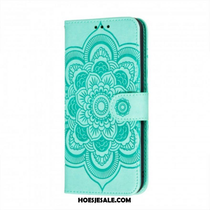 Folio-hoesje voor Samsung Galaxy A52 4G / A52 5G / A52s 5G Volledige Mandala