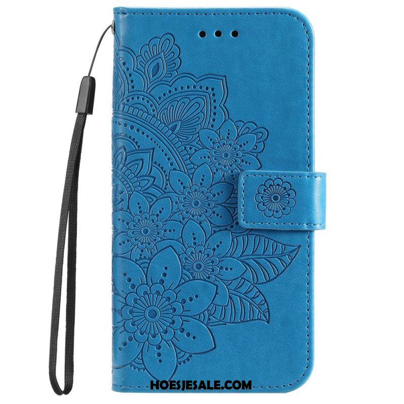 Folio-hoesje voor Samsung Galaxy A53 5G Bloemmandala