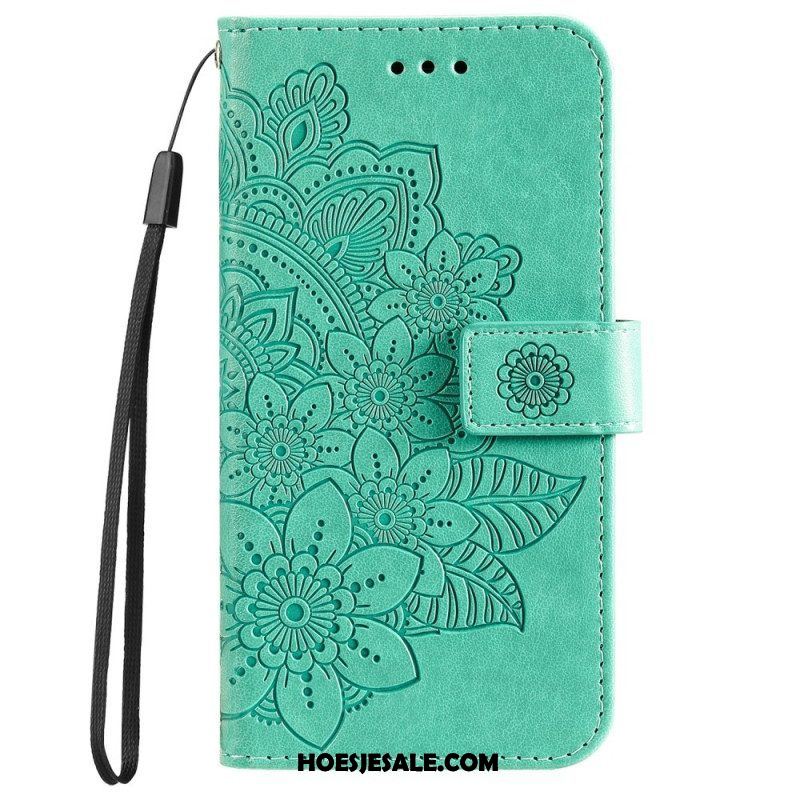 Folio-hoesje voor Samsung Galaxy A53 5G Bloemmandala