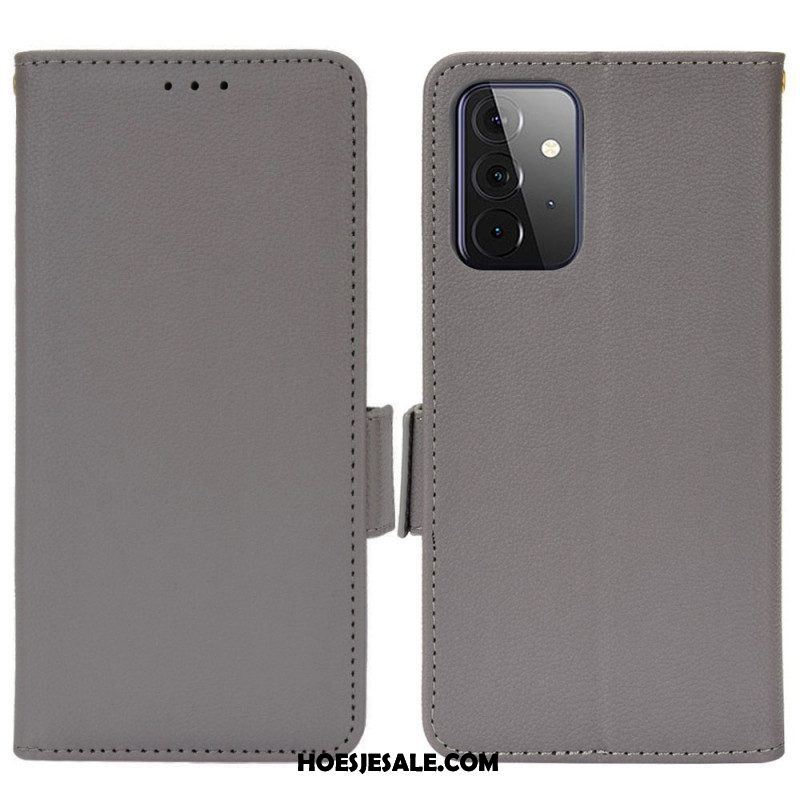 Folio-hoesje voor Samsung Galaxy A53 5G Flip Case Flap Dubbele Nieuwe Kleuren