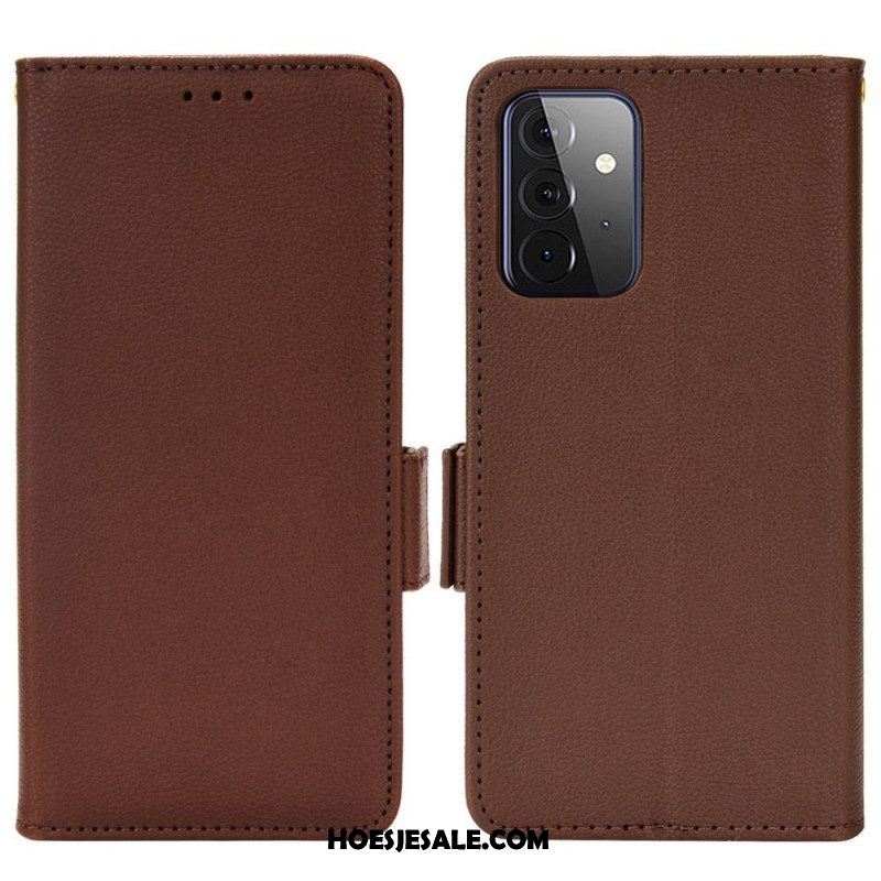 Folio-hoesje voor Samsung Galaxy A53 5G Flip Case Flap Dubbele Nieuwe Kleuren