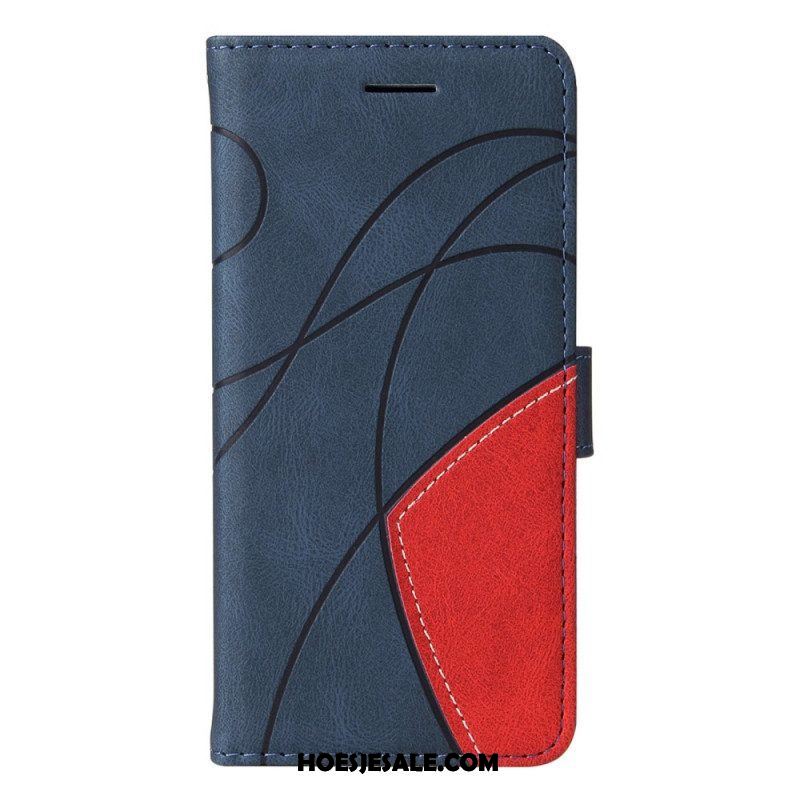 Folio-hoesje voor Samsung Galaxy A53 5G Twee Toon