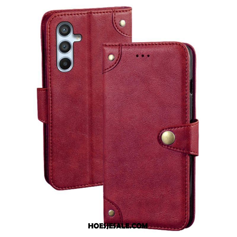 Folio-hoesje voor Samsung Galaxy A54 5G Vintage Idee