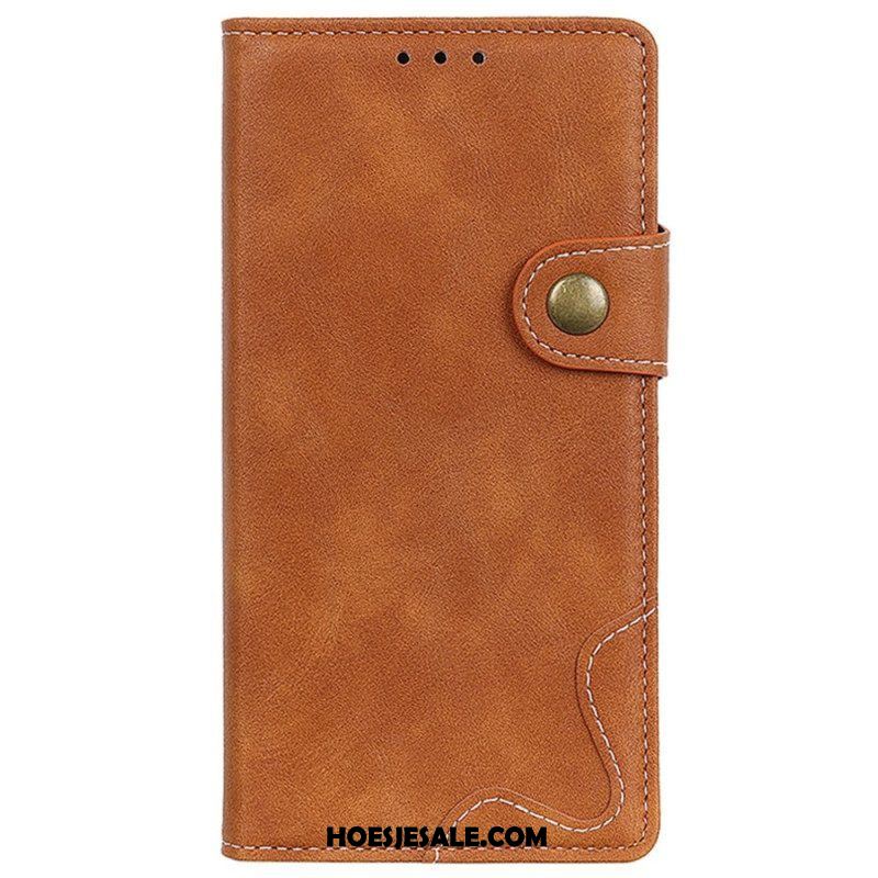 Folio-hoesje voor Samsung Galaxy M13 Artistieke Knop