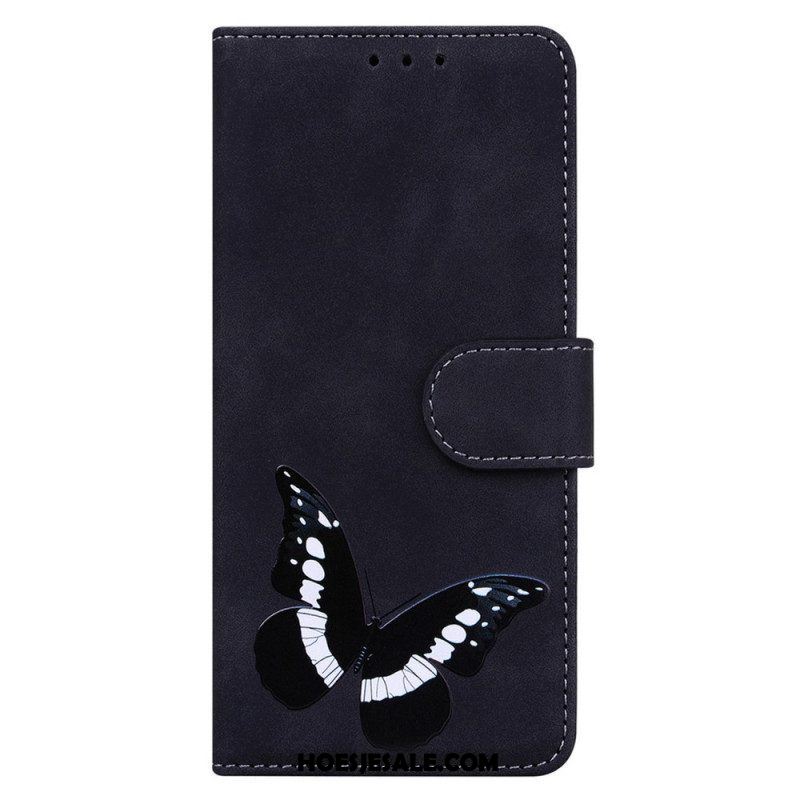 Folio-hoesje voor Samsung Galaxy M13 Vlinder