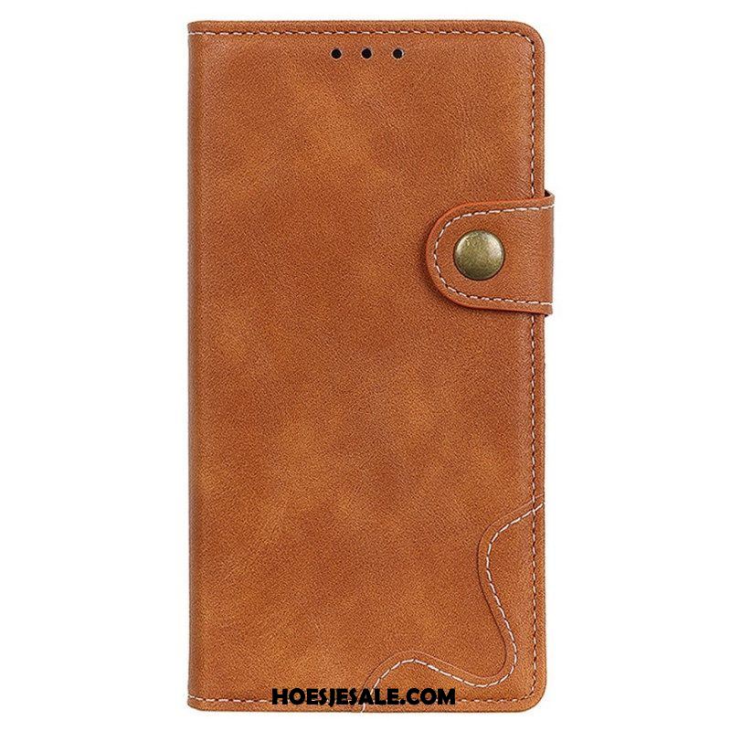 Folio-hoesje voor Samsung Galaxy M23 5G Artistieke Knop